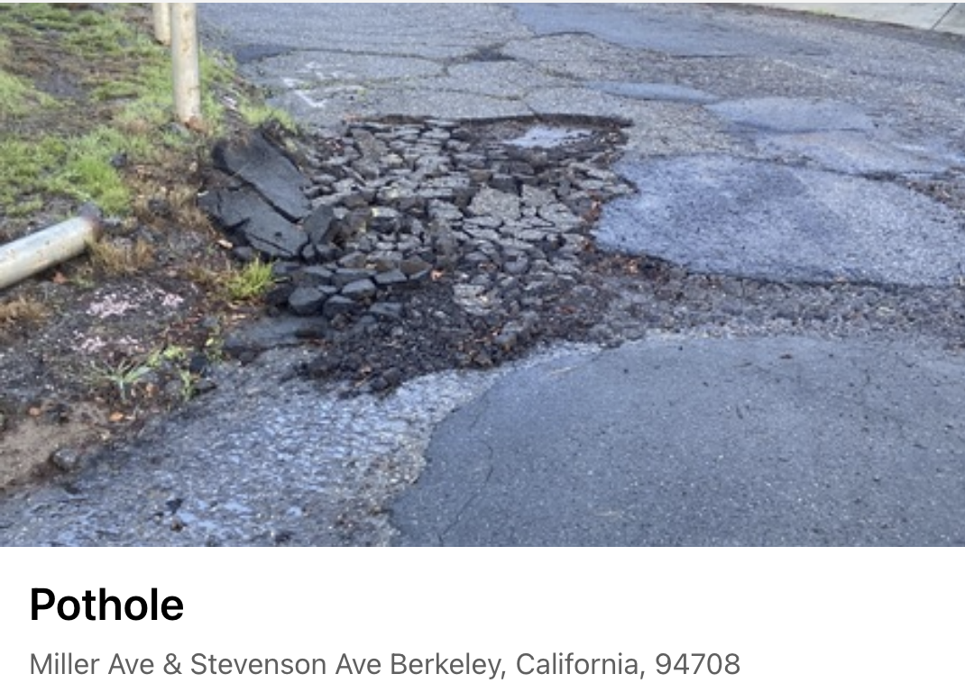 Pothole