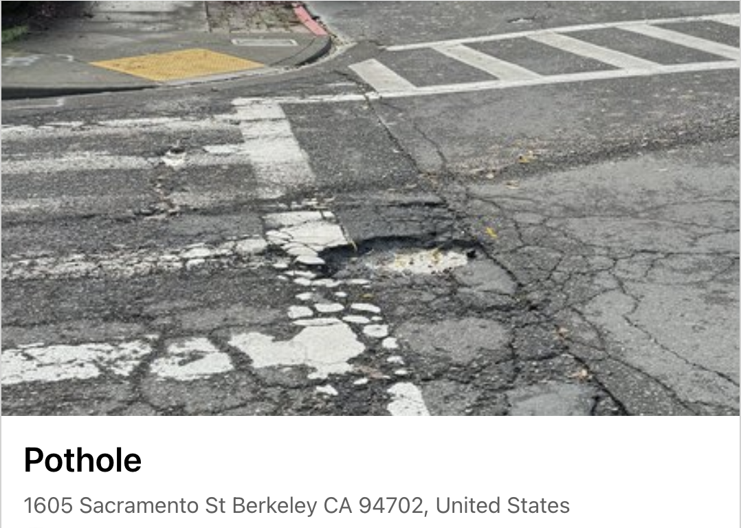 Pothole